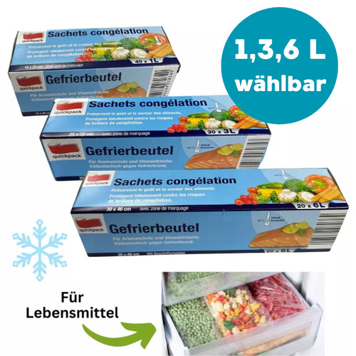 Gefrierbeutel gefriertüten - gefrierbeutel,