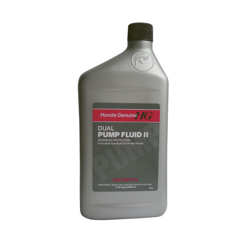 Honda dual pump - honda, ii