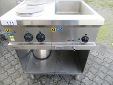 Zanussi Imbiss Partyküche Partyservice Vorführgerät Transportschaden Herdplatte