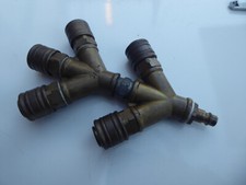 Druckluft Kupplung Stecker Nippel Verteiler Y+T 2 3 fach 5 Anschlüsse TOP