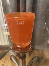 Omis Dutz Collection dickes,mundgeblasenes Glas,Vase,Windlicht,Übertopf orange,