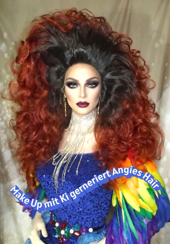 Lace front show perücke - front,