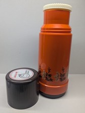 Vintage Thermoskanne Rotpunkt Dr Zimmermann Orange 70er 