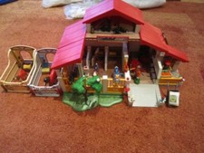 Playmobil~Reiterhof XXL~ 4190 + Zubehör 4185~2 x 4193~5108~5110~TOP~OVP