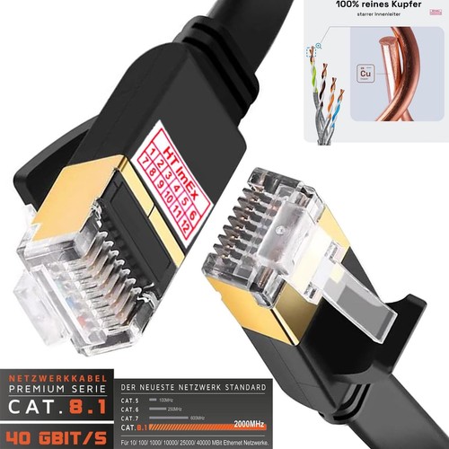 Cat8 lan rj45 - rj45, netzwerkkabel