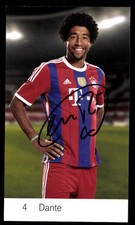 Dante autogrammkarte bayern - dante,