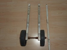 BEIBOOT DINGI DINGHI 2 TRANSPORTRÄDER MIT HALTERUNG RÄDER TRANSPORT SLIP