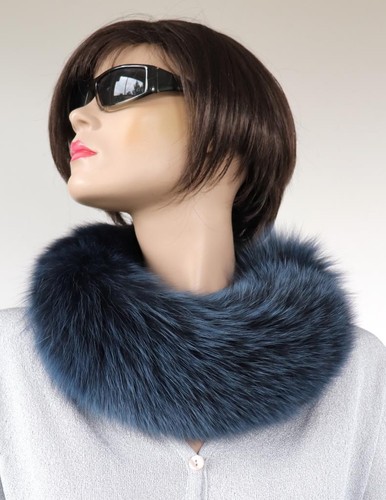 Pelz schal blaufuchs boa - pelz,