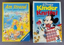 2x Kinderspiel „Disney Kniffel“ (ab 4J.) und „Am Strand“ (ab 5J.)