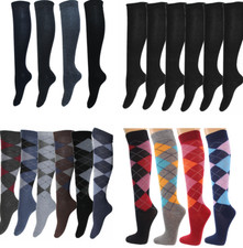 Herren Damen Kniestrümpfe
