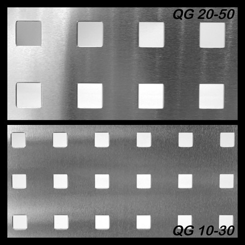 Aluminium lochbleche qg10 - qg10-30, &