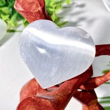 Selenit Kristall Herz 