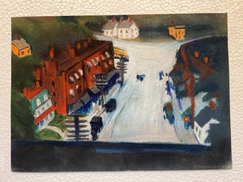 Edward hopper zeichnung - zeichnung, auf