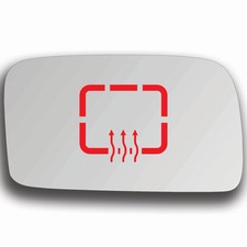 Spiegelglas Rechts Beheizbar