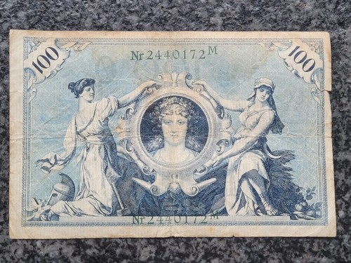 100 mark reichsbanknote 1908 - 100-mark-reichsbanknote,