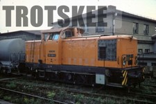 35mm Dia DR DDR Eisenbahnen Diesellok 106 596 Gera 1983 Original