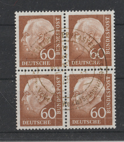 Bund heuss 60pf mi - ii,, mi.