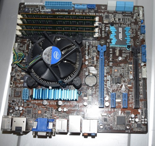 Asus mainboard bundle - asus, i7