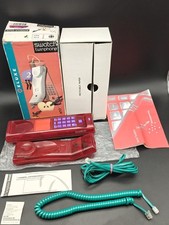 Swatch TwinPhone Deluxe Model (D-DL-1) Bordeaux Grape OVP #