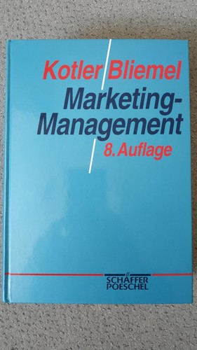 Fachbuch kotler bliemel - fachbuch, „kotler/bliemel