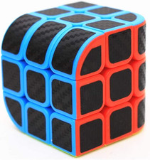 Curve 3X3 Carbon Fiber Sticker