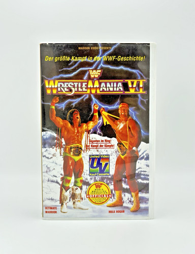 Wwf wrestlemania vhs - vi,