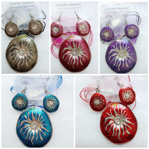 Schmuck set bänderkette - schmuck-set,