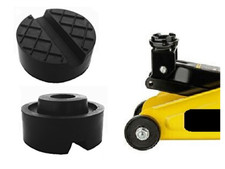 65x33mm V-Nut/Waffel/Nippel Gummiauflage Gummiklotz Wagenheber Gummipuffer Gummi