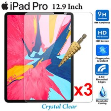 x3 Tempered Glass for Apple