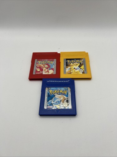Pokémon rote blaue gelbe - rote,,