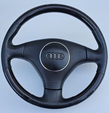 Leder Holz Lenkrad Audi A2 A3