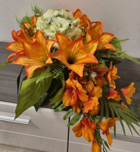 Grabgesteck blumengesteck - grabgesteck,