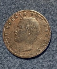 3 Mark Silber Münze Otto