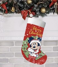 Weihnachtsstrumpf Nikolausstiefel Nikolausstrumpf Advent Geschenk Deko groß Rot