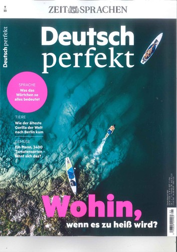 Deutsch perfekt 2023 - perfekt,, 09/2023