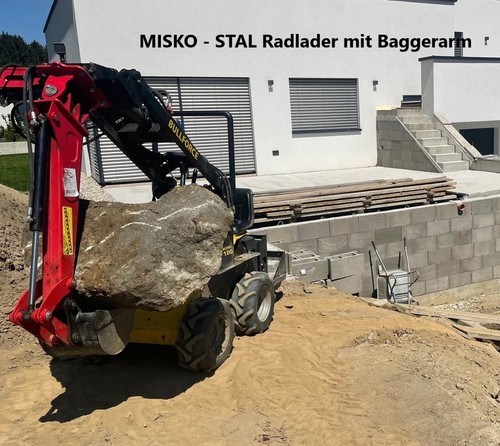 Radlader hoflader minibagger - radlader,