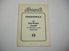 Bosch Ersatzteile