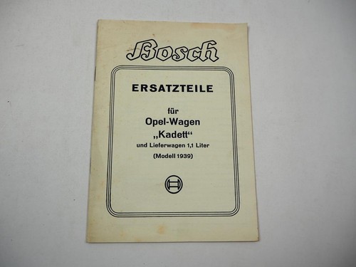 Bosch ersatzteile - bosch,