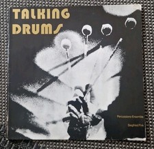 ☆TALKING DRUMS-SIEGFRID FINK☆ LP ☆VINYL☆ THOROFON MTH 124☆GER.PRESS☆ GAT.COVER☆