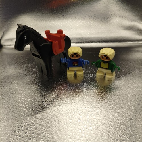 Lego duplo set schwarzes pferd - set,