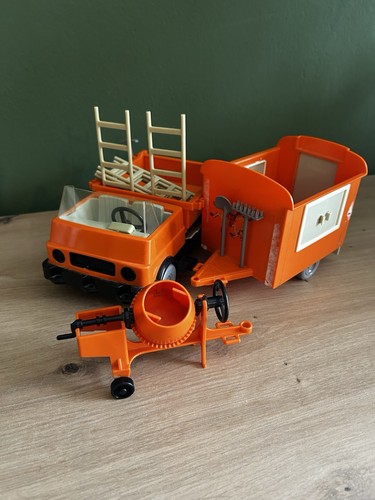 Playmobil bauwagen - bauwagen, +