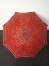 Original "Knirps" 1000 Taschenschirm Regenschirm rot gemustert - Vintage Kult