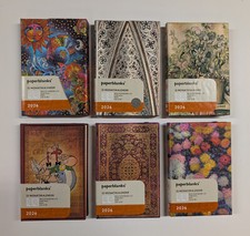 Paperblanks 2026 Kalender 12 Monate MINI Vertikal- Designs zur Auswahl