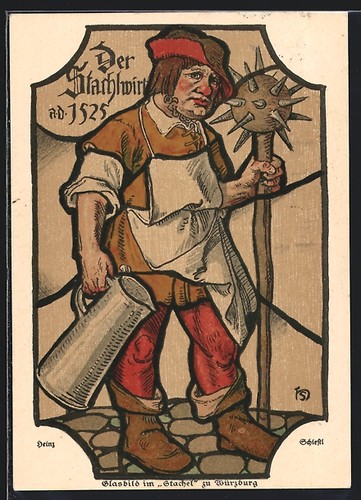 Künstler heinz schiestl - künstler-ak,