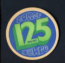 Bierdeckel Kleinformat Zoller Hof Sigmaringen