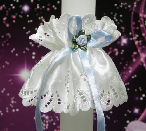 Kerzentuch taufe kommunion - ,