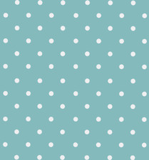 Wachstuch-Tischdecke Gartentischdecke "Dots vintage blau" in 140cm Breite