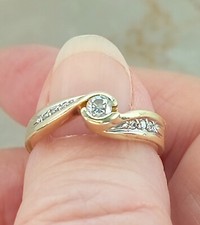 Solitär Brillantring 585er