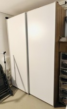 Schwebetürenschrank STAUD Sinfonie Plus, BHT 150x222x68, Alpinweiß/Sonoma Eiche