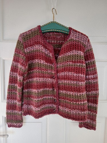 Strickjacke cardigan wein rot - , wein-rot